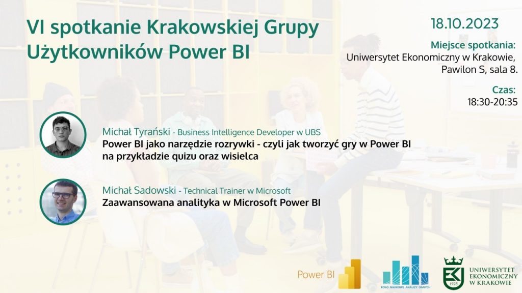 VI spotkanie z Krakowską Grupą Power BI